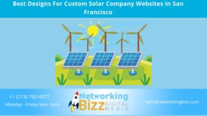 Best Designs For Custom Solar Company Websites In San Francisco 