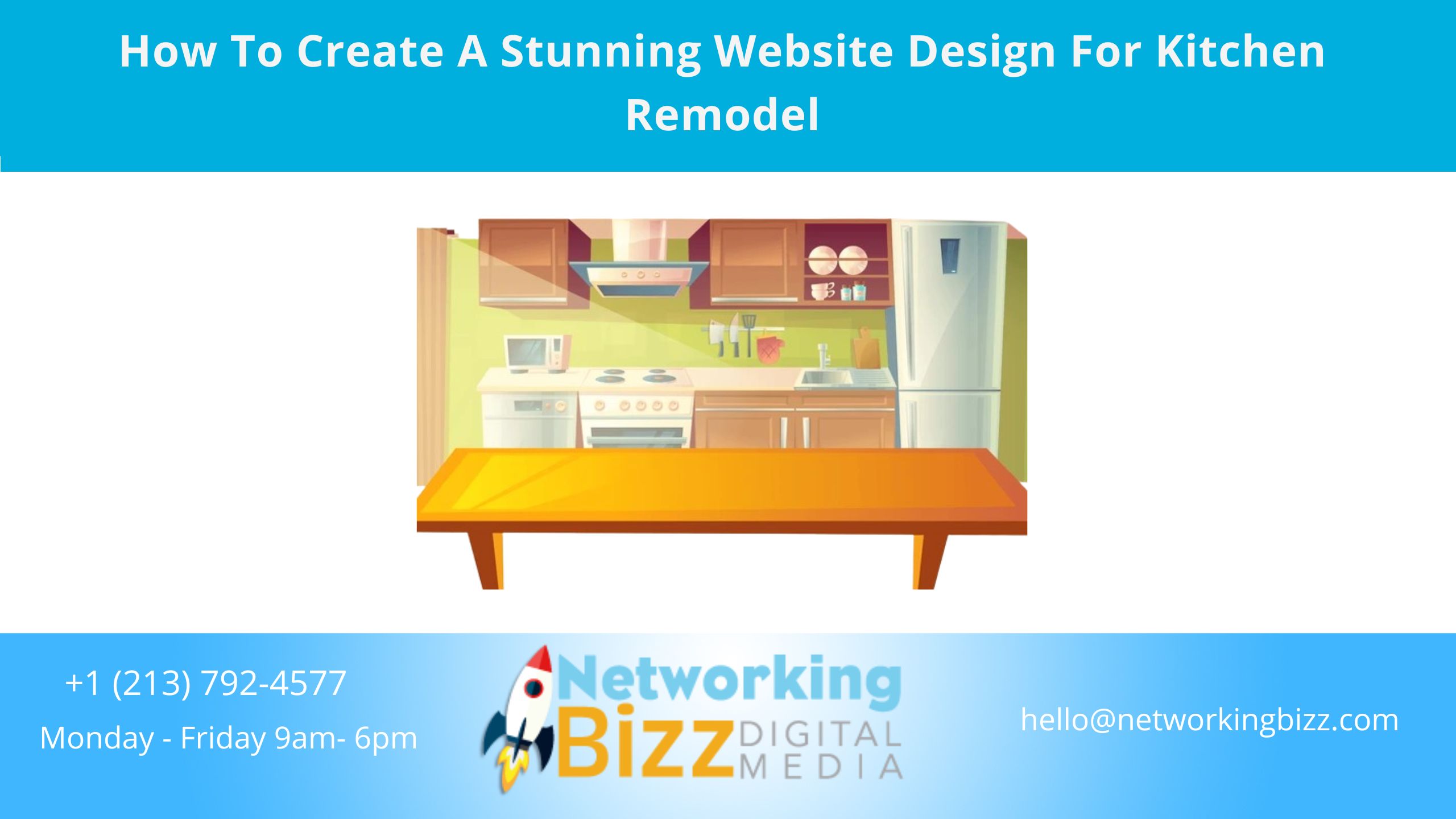 How To Create A Stunning Website Design For Kitchen Remodel